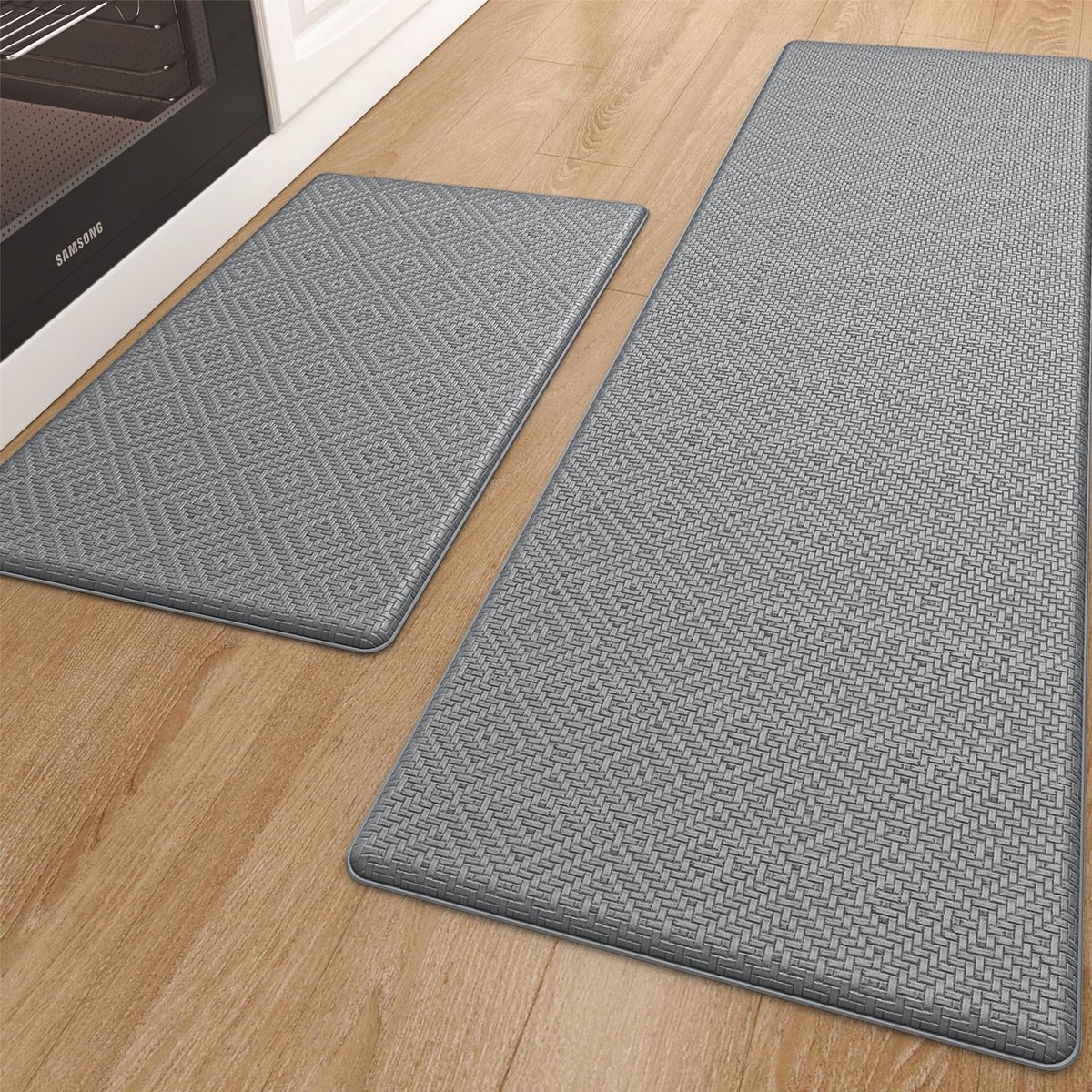 LaMoussawi ® Comfortabele en Ondersteunende Keukenmatten Set voor Langdurig Staan met Antislip Functie